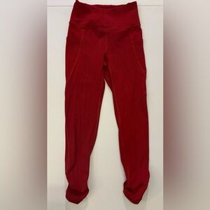 FP Movement by Free People Red Leggings